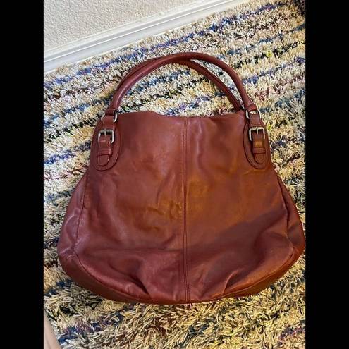 J.Jill  leather red purse