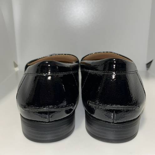 Life Stride  Madison Penny Loafers Slip On Shoes Vegan Patent Leather Women’s 8.5