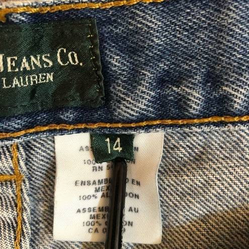 Krass&co Lauren Jeans  Ralph Lauren Women Mom Jeans 14 Vintage High Rise Straight Leg