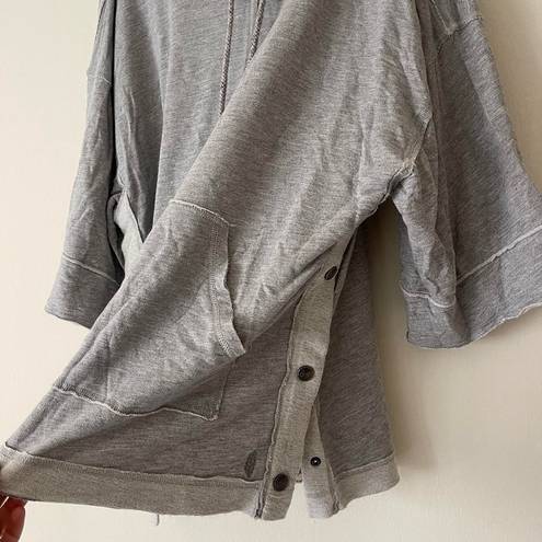 Free People Movement  gray sweatshirt