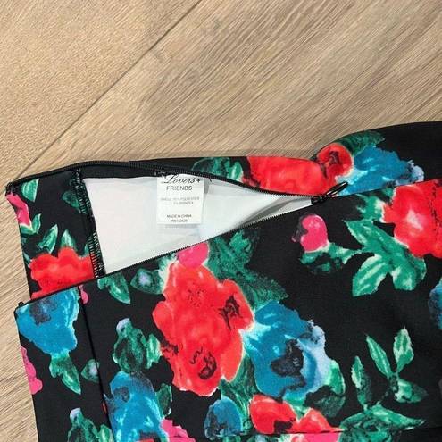 Lovers + Friends NWT  Sandy Mini Skirt in Size S Floral Print