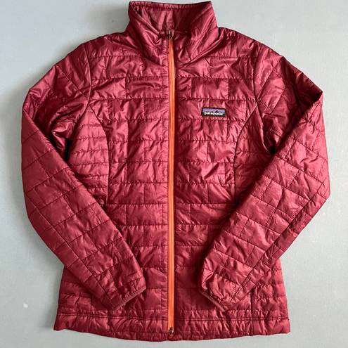 Patagonia Nano Puff Roamer Red Windproof Water Resistant Insulated Jacket