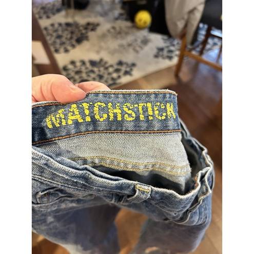 J.Crew  Factory Women's  Vintage Matchstick Jeans 30 R Distressed style