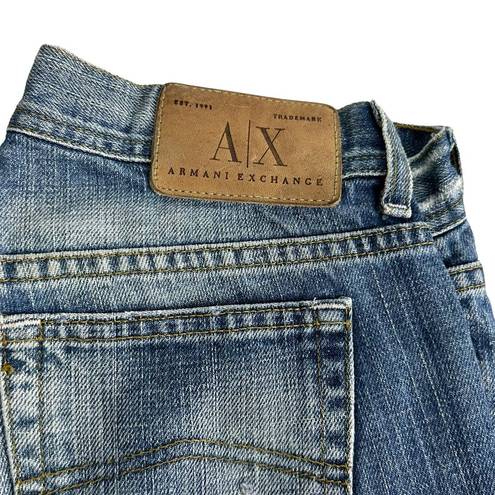 Armani Exchange  women’s size 4R low rise bootcut light wash jeans