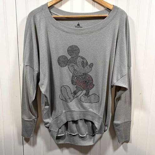 Disney  Parks Minnie Mouse rhinestone graphic long sleeve top