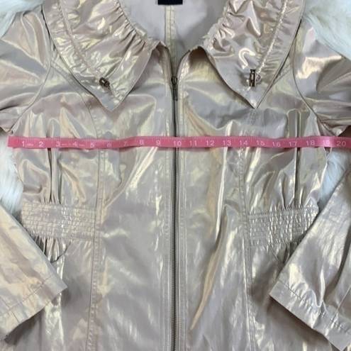 Tribal lightweight jacket metallic gold sheen 10