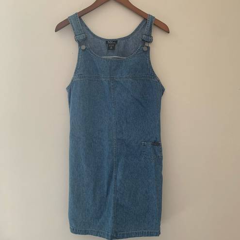 Krass&co vintage 90s y2k denim overall mini dress from NY & 