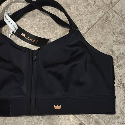 SheFit  Flex Sports Bra Black 3Luxe NWT