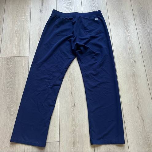 FIGS Livingston Basic Scrub Pants Navy Women’s Size Large Tall