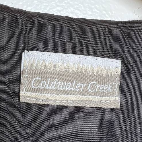 Coldwater Creek VTG  Southwest Aztec Style Vest Open Front Tapestry Boho Medium