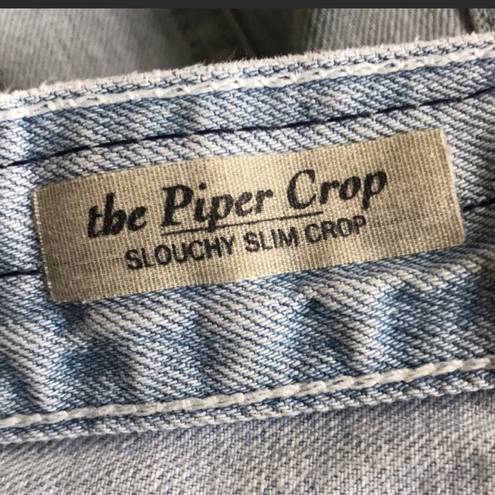 AG Adriano Goldschmied AG Destroyed Piper Slouchy Crop Jeans