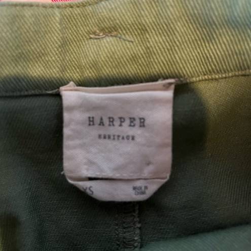 Harper  olive mini skirt