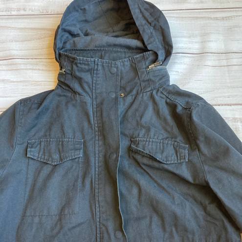 Nixon Black Intelligence Military Utility Jacket Size M