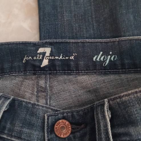 7 For All Mankind Dojo Capri jeans size 28 women