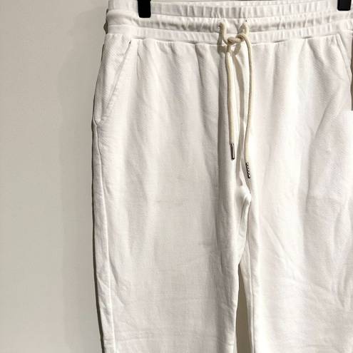 Mate the Label NWT  RARE White Organic Terry Classic Jogger - M