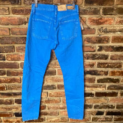 Polo NWT  Ralph Lauren Blue Denim Callen High Rise Slim Jeans Women's Size 25