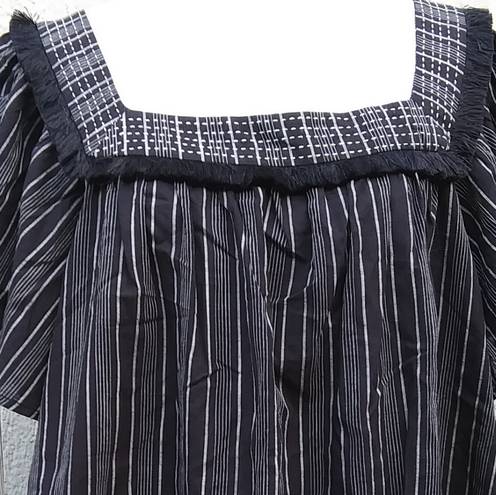 Isabel Maternity stripe blouse NWOT