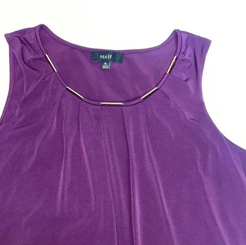 Naïf  Sleeveless Top Purple