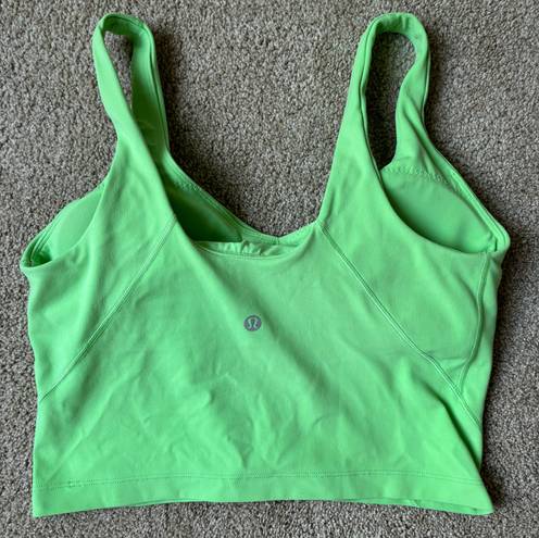 Lululemon Neon Lime Green Align Tank