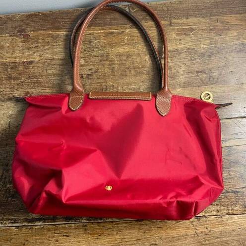 Longchamp  Le Pliage Original Tote in Red