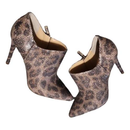 Jessica Simpson  Leopard Print Ankle Bootie Size 7M