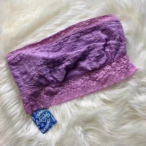 Free People  Lace Bandeau Light Purple