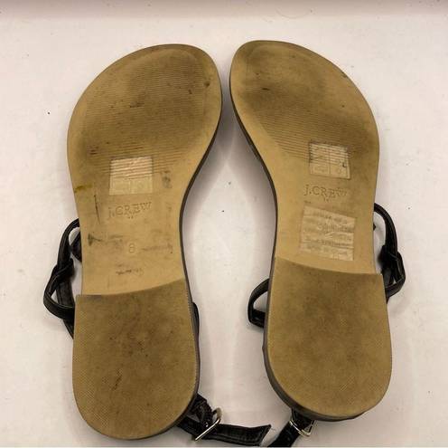 J.Crew  back strap sandal women’s 8 tong slingback flat