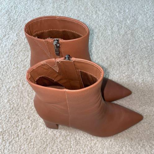 Brown Booties Size 8