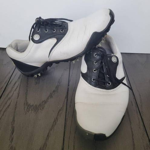  women's golf shoes 6. Lace up spikes. Footjoy Lopro collection.  Some we