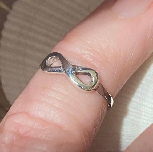 infinity Sterling Silver  Toe Ring