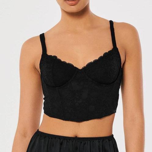 Gilly Hicks BLACK LACE BUSTIER FROM 