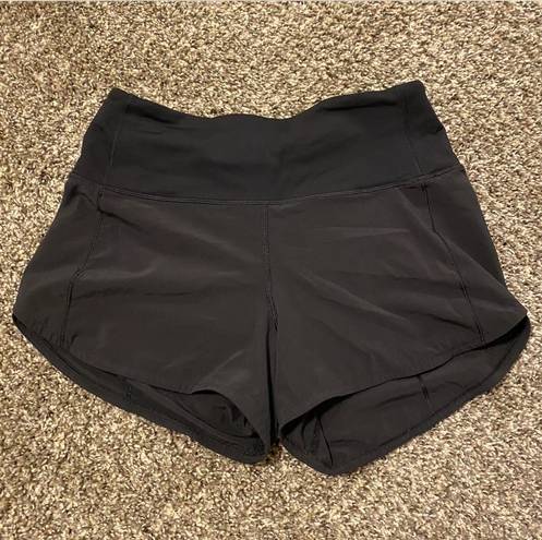 Lululemon Black Shorts 4”