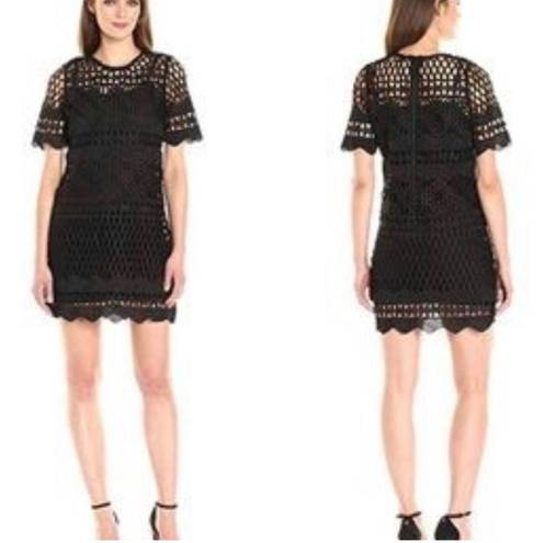 Kendall + Kylie Crochet Shift Dress