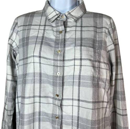 Kuhl  Kamila Flannel Button Down Shirt Size Small