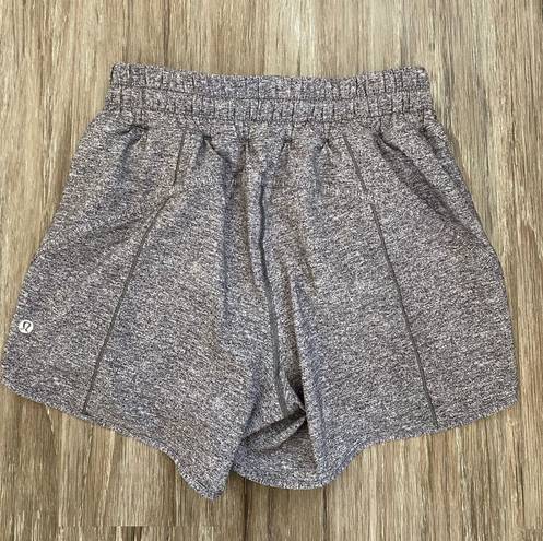 Lululemon Tracker Shorts 4” - Heather Lux