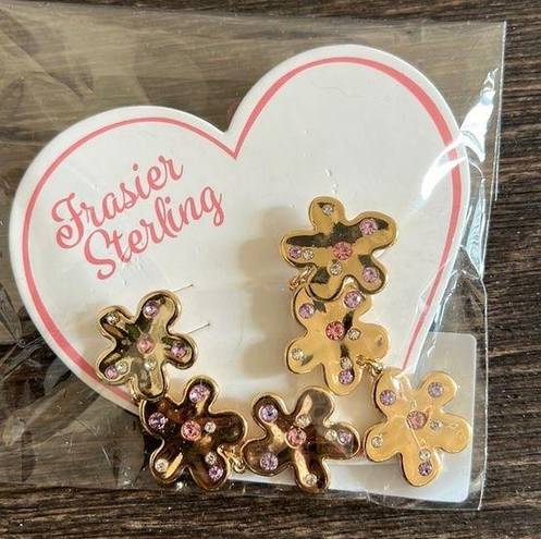 Frasier Sterling Cutie Girl Earrings