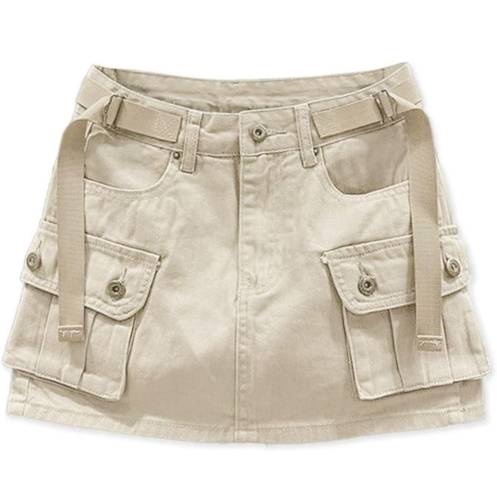 Amazon Beige Cargo Skirt 