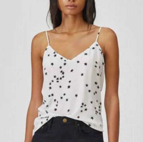 Equipment  Femme Layla Cami Tank Top 100% Silk Adjustable Straps Stars Small