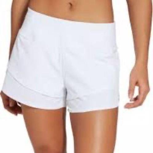 Petal CALIA Anywhere  Hem Running Shorts NWT White XXL