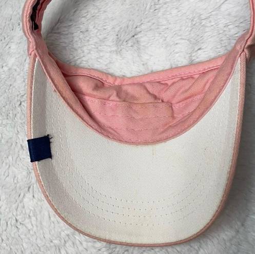 U.S. Polo Assn. U. S. Polo peach color visor heart shaped US flag