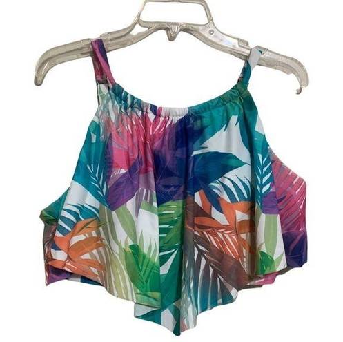 Cacique  Hanky Hem swim top Tropical Vibe 20