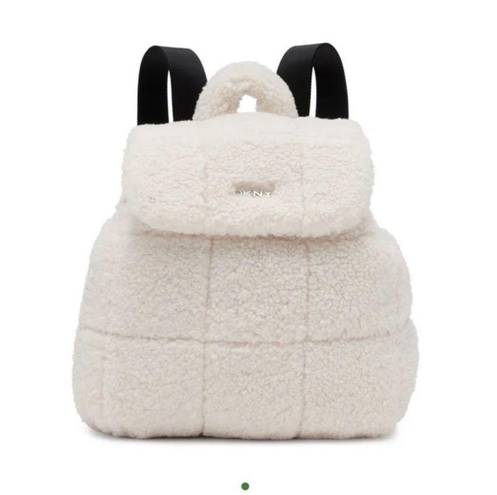 DKNY  Sherpa backpack ivory cream