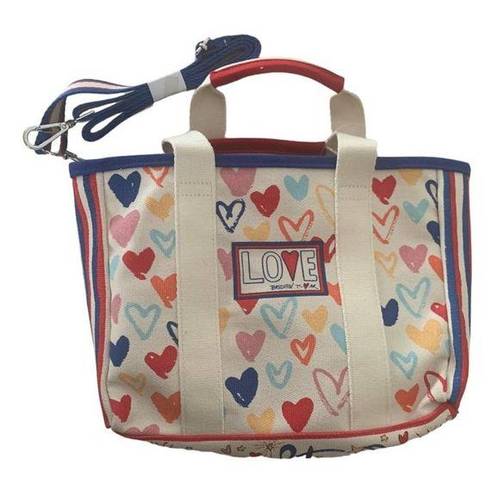 Brighton New  Red White and You mini tote shoulder bag hearts cute kawaii purse m