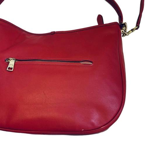 Coach  Red Smooth Leather H2132 Soft Tabby Hobo Shoulder Crossbody Bag