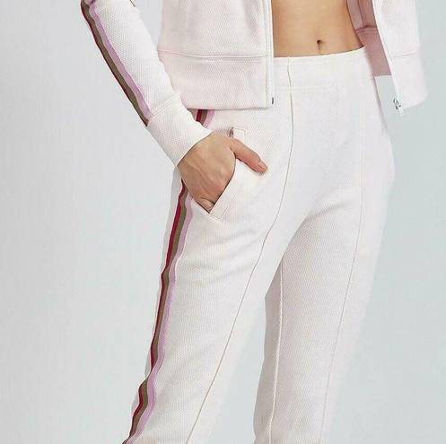 Petal Bandier X Twenty Olympic Mesh Track Pants  Pink Stripe Womens Size Medium