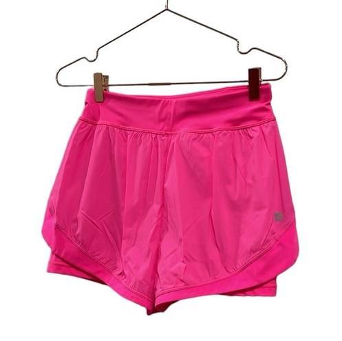 Sweaty Betty  Neon/ sonic pink athletic shorts.  Size small