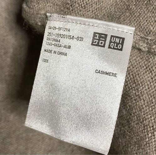 Uniqlo  x Ines De La Fressang Neutral Beige Cashmere Turtleneck Sweater