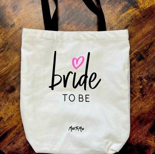 ma*rs Bride To Be, Miss to . canvas tote bag