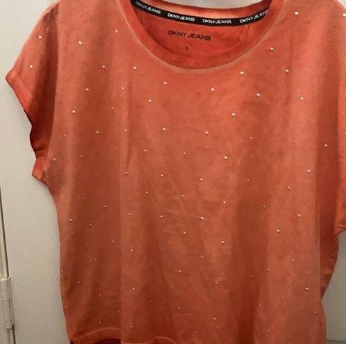 DKNY  jeans decorative tee medium