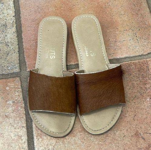 Coconuts by Matisse Coconuts, calf skin slides, size 7